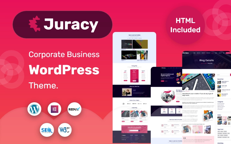 Juracy – Corporate Business WordPress Theme