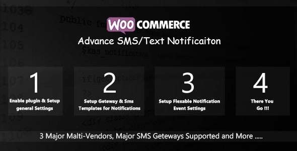 WooCommerce Advance SMS/Text Notifications