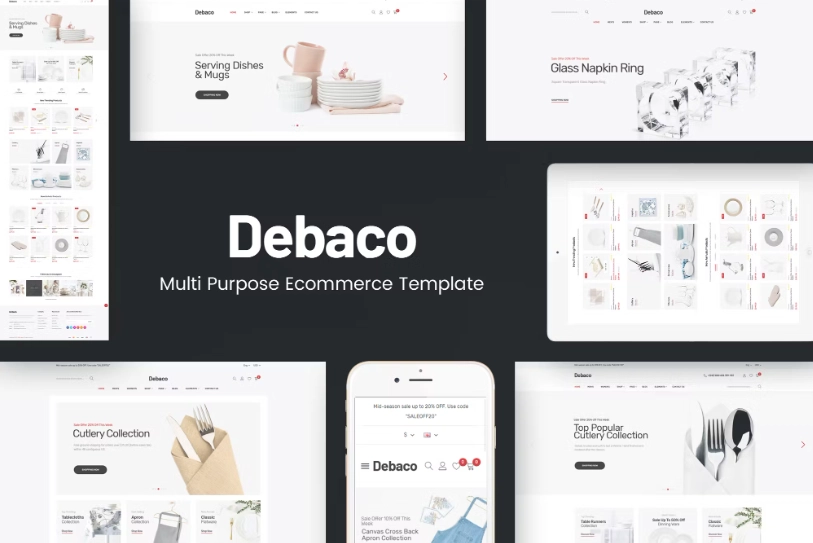 Debaco – Kitchen appliances for WordPress Theme