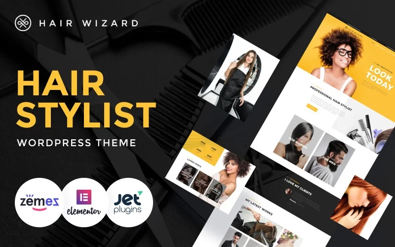 Hair Wizard – Hair Stylist WordPress Theme