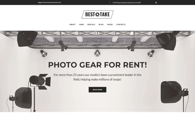 BestTake – Photo Studio Rentals & Services Responsive WordPress Theme