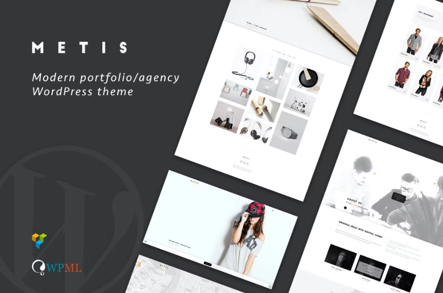 Metis – Portfolio / Agency WordPress Theme