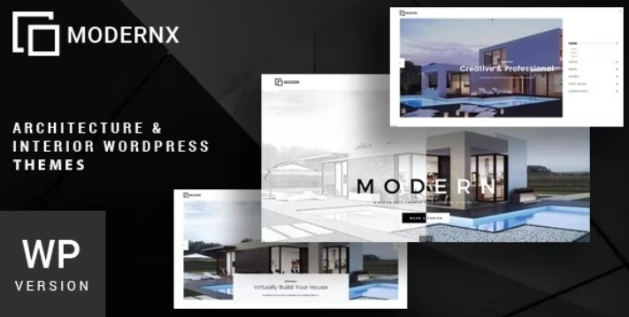 Modernx  – Architecture & Interior WordPress Theme 1.0