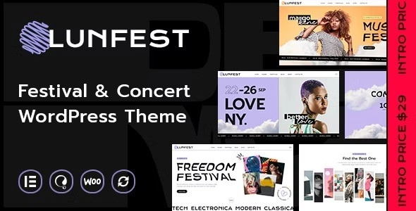 Lunfest – Festival & Concert WordPress Theme