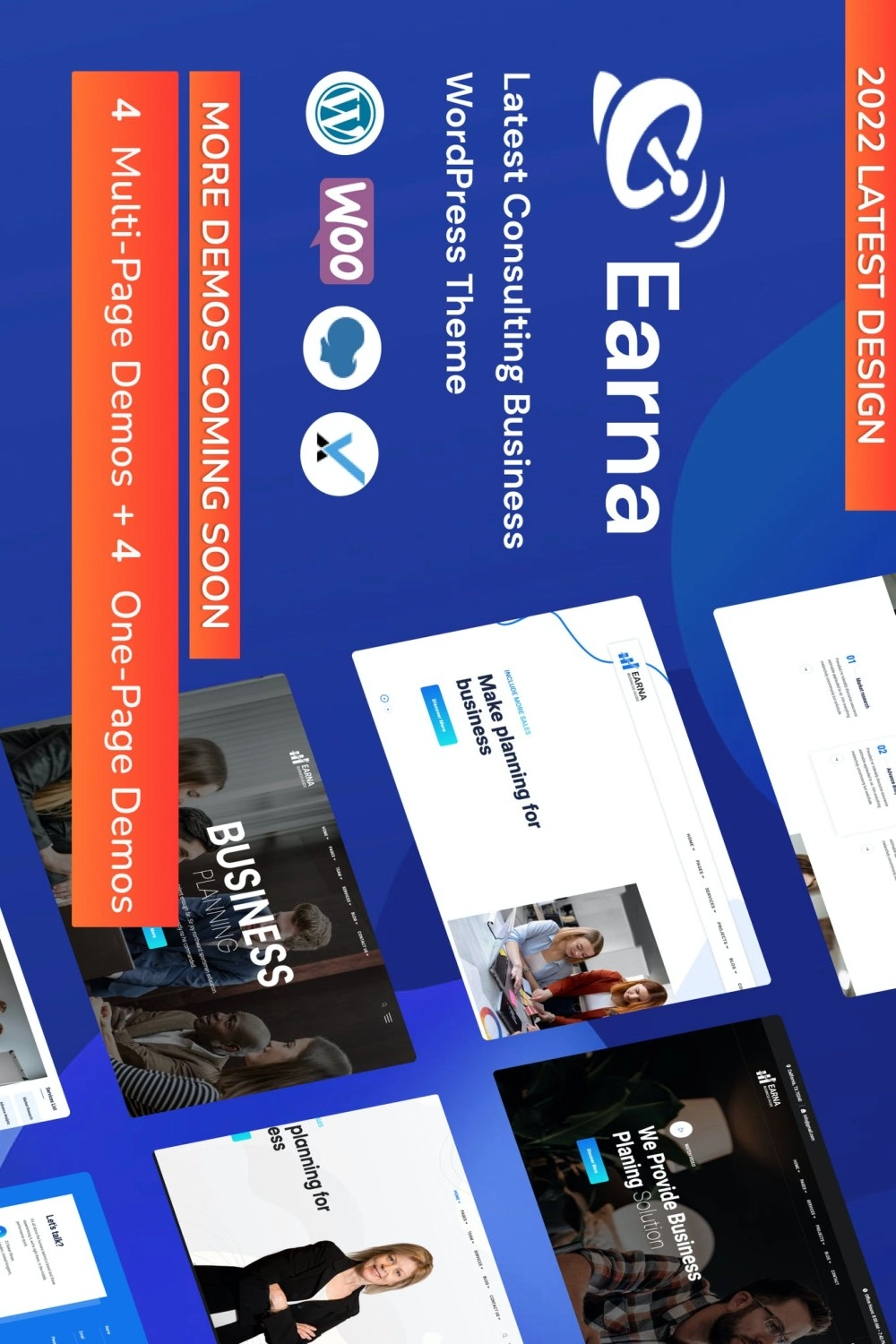 Earna – Consulting Business WordPress Theme
