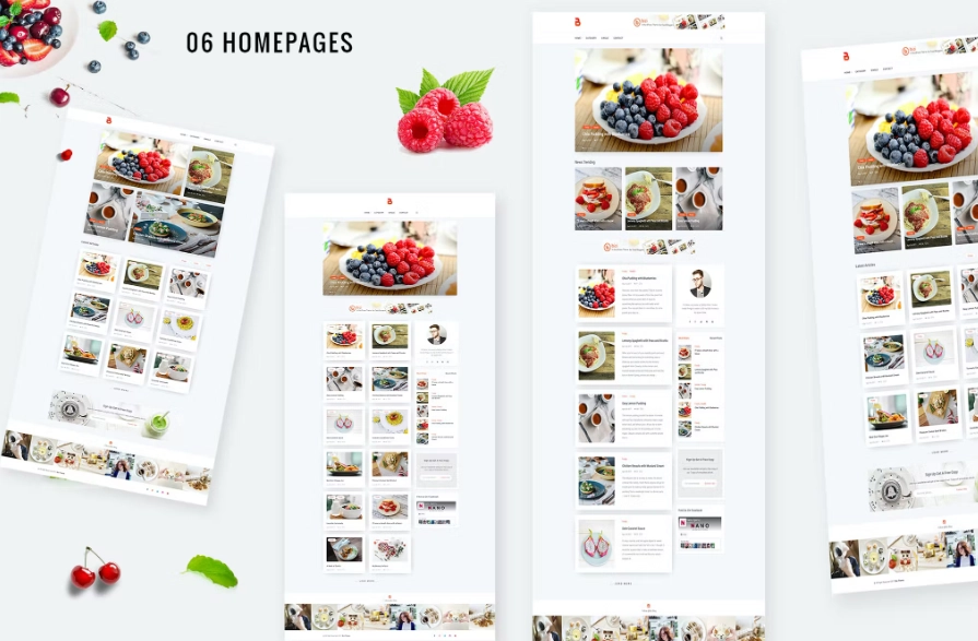 Bizi – A WordPress Theme for Food Bloggers