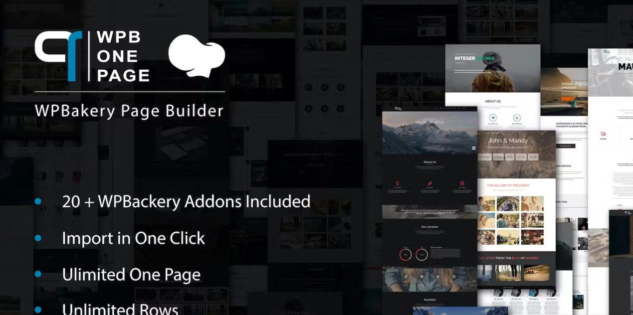 Visual Composer One Page Builder