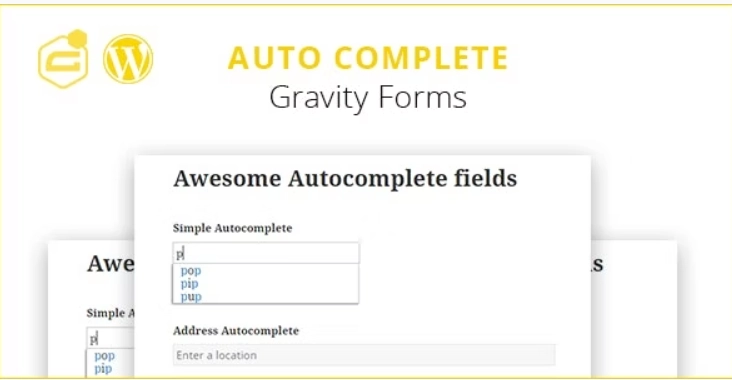 Gravity Forms Autocomplete