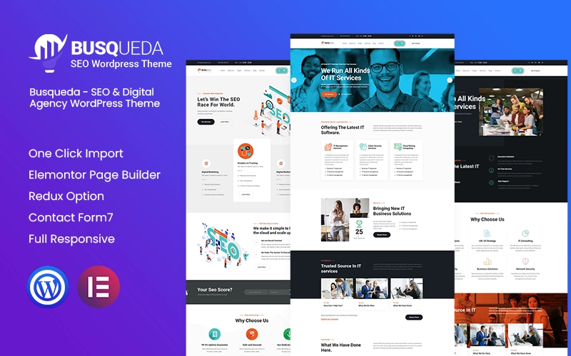 Busqueda – SEO & Digital Agency WordPress Theme