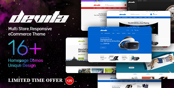 Devita – Multipurpose Theme for WooCommerce WordPress