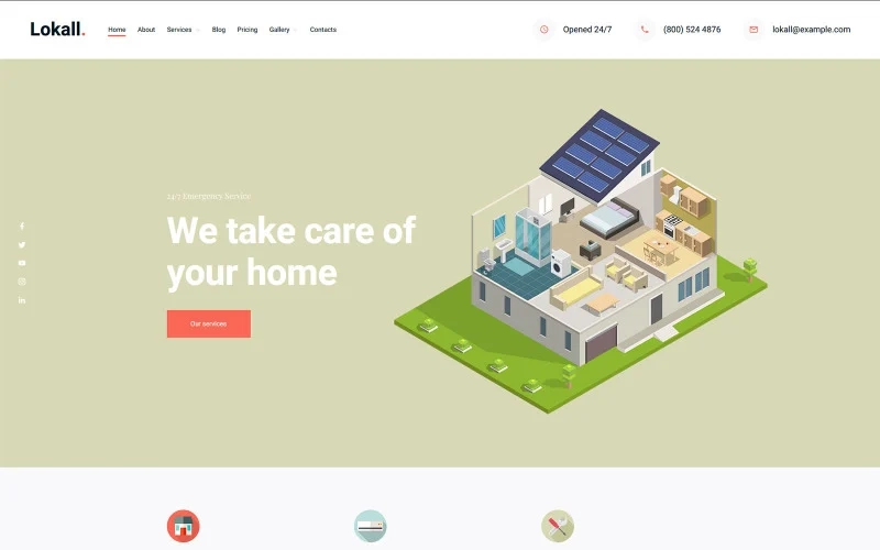 Lokall – Small Business Gutenberg WordPress Theme