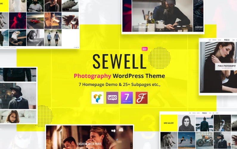 Sewell – Photography WordPress Theme