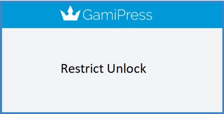 GamiPress - Restrict Unlock