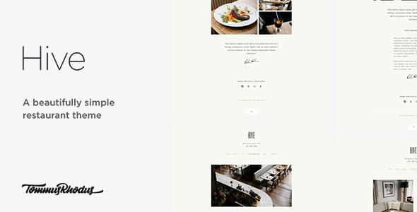 Hive – Restaurant & Cafe WordPress Theme