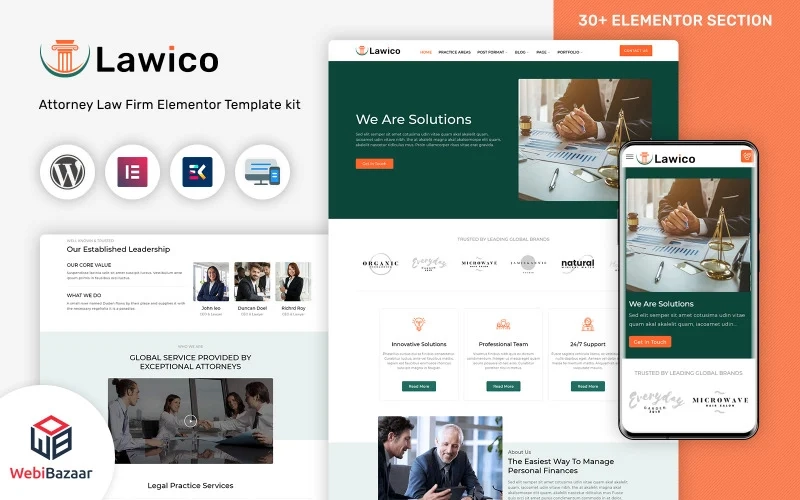 Lawico – Law Lawyer & Attorney WordPress Theme