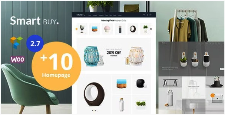 Smartbuy – Shop WooCommerce WordPress For Digital and Garden Home Theme
