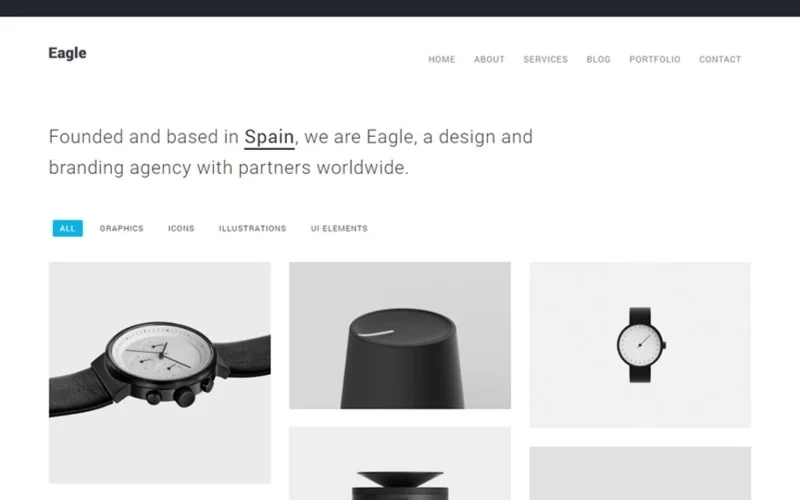 Eagle – Responsive Minimal WordPress Theme