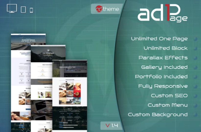 AD ONE PAGE