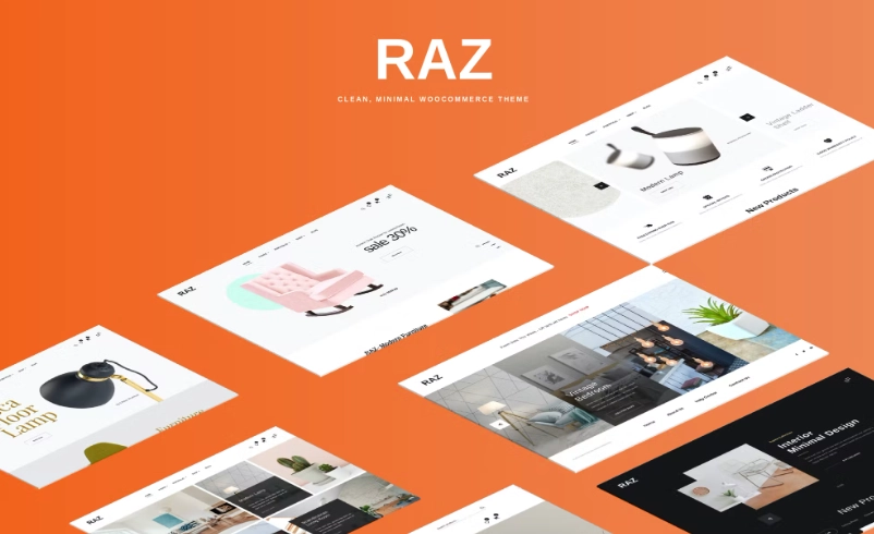 Raz – Clean, Minimal WooCommerce Theme