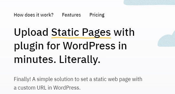 Static HTML