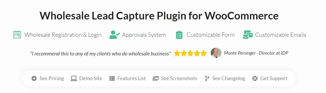 WooCommerce Wholesale Lead Capture