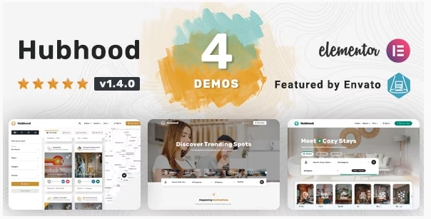 Hubhood – Directory & Listing WordPress Theme