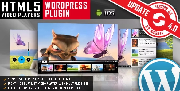 LambertGroup - HTML5 Video Player with Multiple Skins