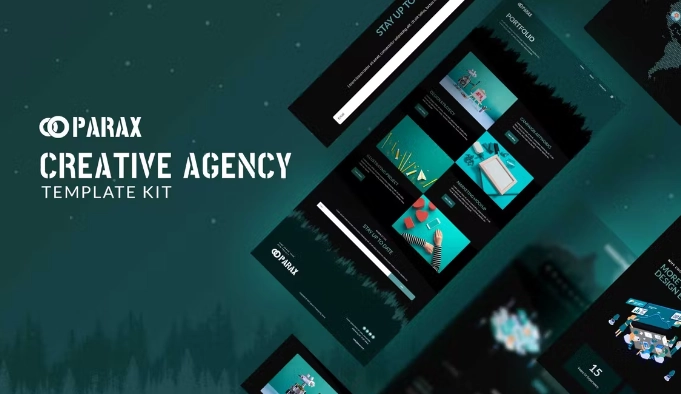 Parax – Creative Agency Elementor Template