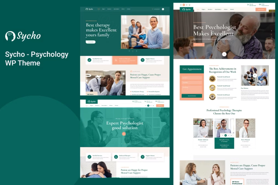 Sycho – Psychology and Counseling WordPress Theme