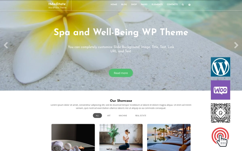 tMeditate – Spa and Well-Being WordPress Theme