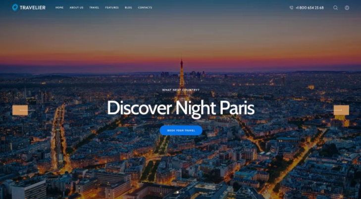 Travesia – Travel WordPress Theme