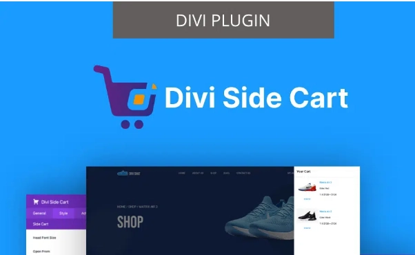 Divi Side Cart by Divi Life