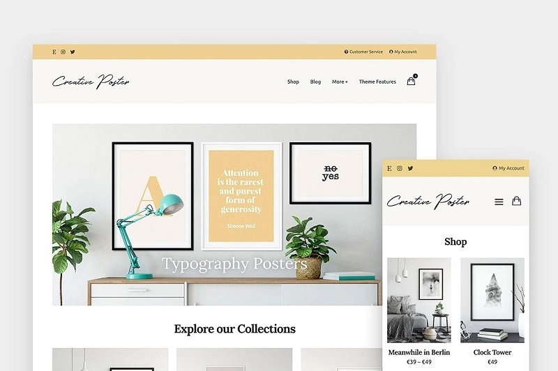 Creative Poster – Minimal Theme