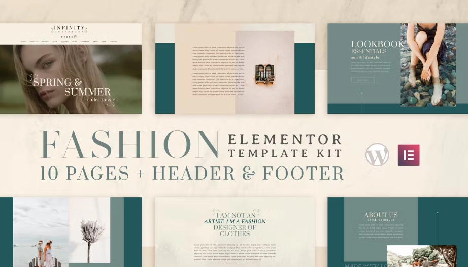 Infinity Fashion – WooCommerce Elementor Template