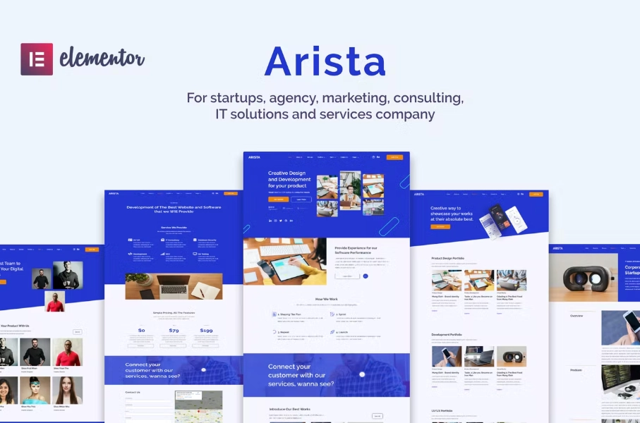 Arista – Multipurpose Business Elementor Template
