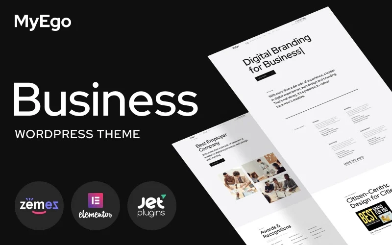 MyEgo – Business Website WordPress Theme