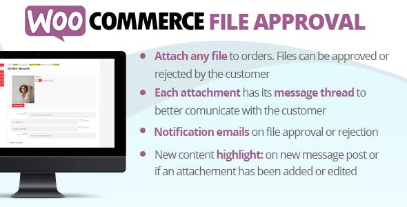 WooCommerce File Approval