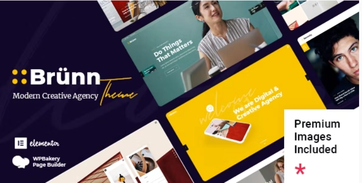 Brünn – Creative Agency Theme