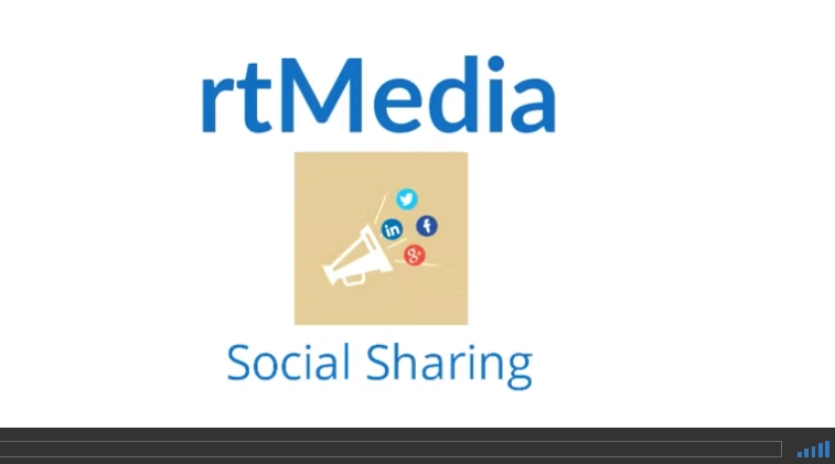 rtMedia Social Sharing