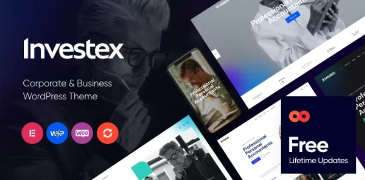 Investex – Corporate Business & Accounting WordPress Theme
