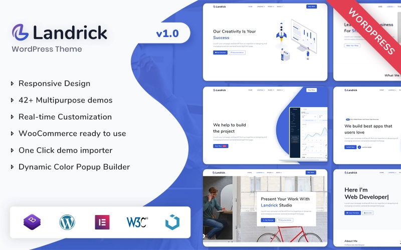 Landrick – Multipurpose WordPress Theme