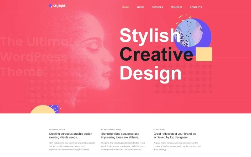 Stylight – Contemporary And Minimalistic Creative WordPress Theme