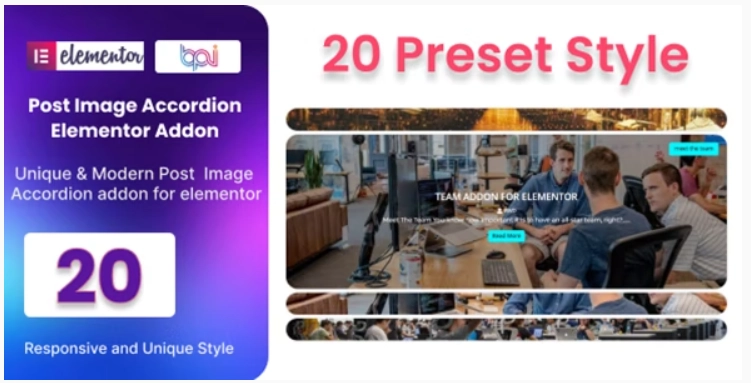 Blog Post Image Accordion