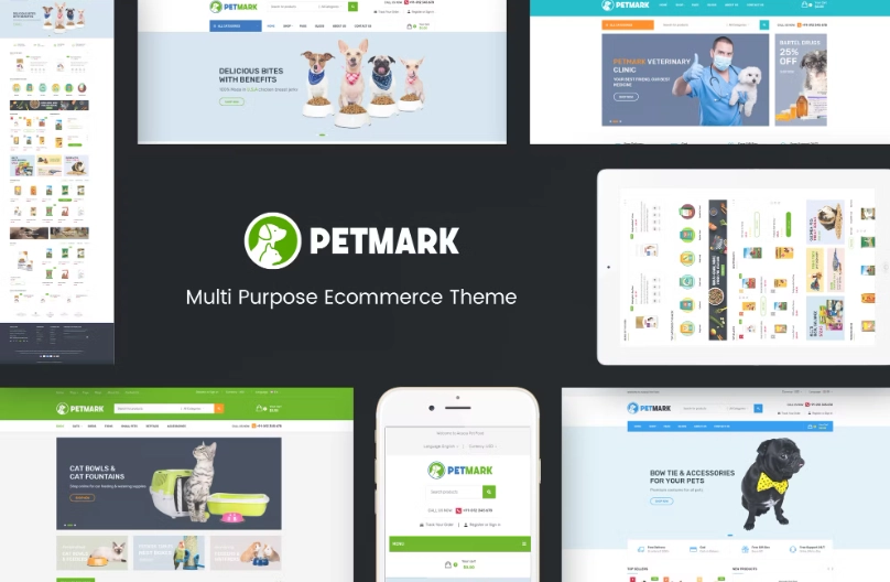 PetMark – Responsive WooCommerce WordPress Theme