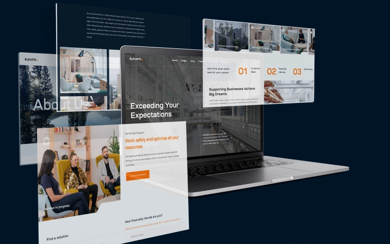 Elevate Business and Ecommerce Wordpress Theme WordPress Theme