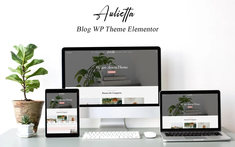 Aulietta – Blog WP Theme Elementor WordPress Theme