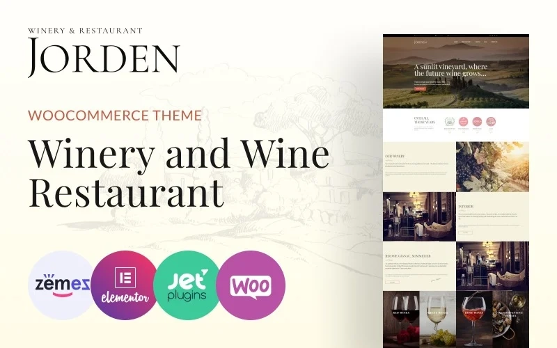 Jorden – Wine & Winery WordPress Theme