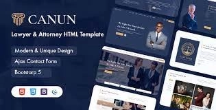 Canun – Lawyer & Attorney WordPress Theme