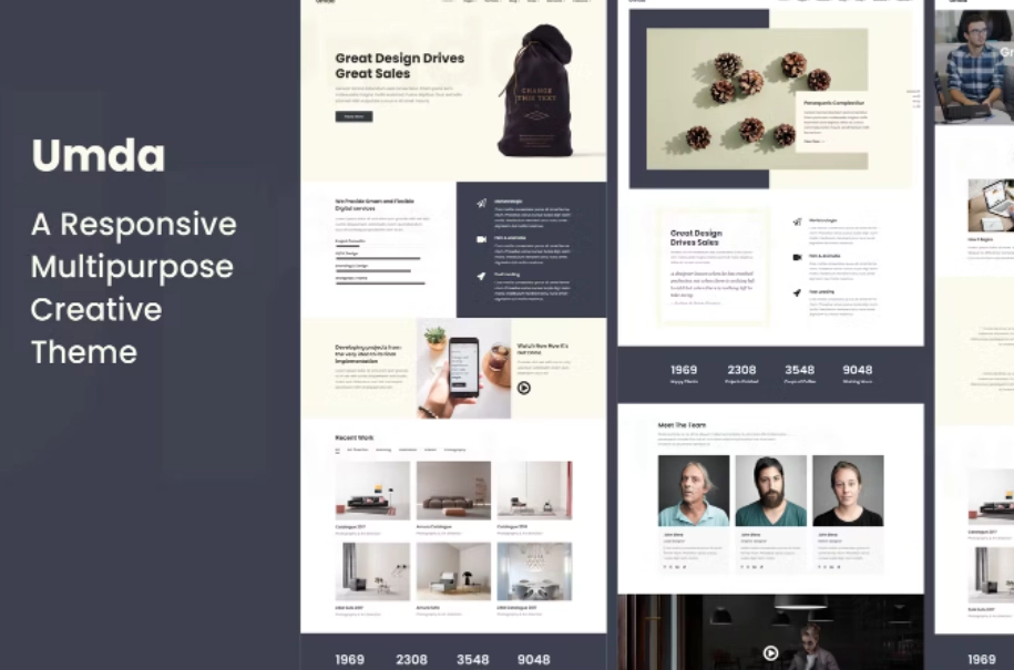 Umda – Responsive Multipurpose Creative Theme
