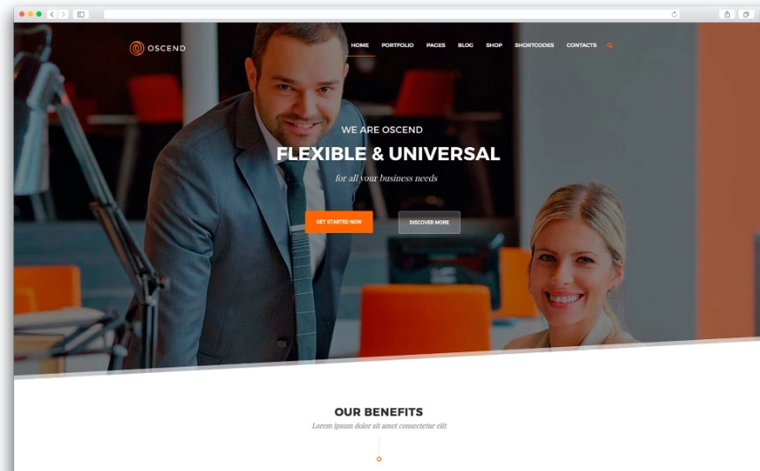 Oscend pluse – WordPress Theme
